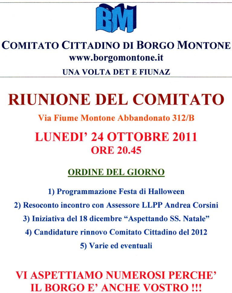 riunione111024